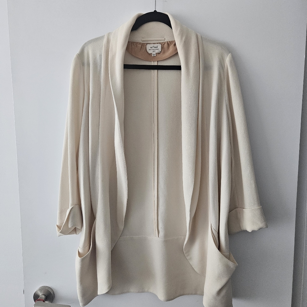 Wilfred Cream Colour Chevalier Blazer Size 8